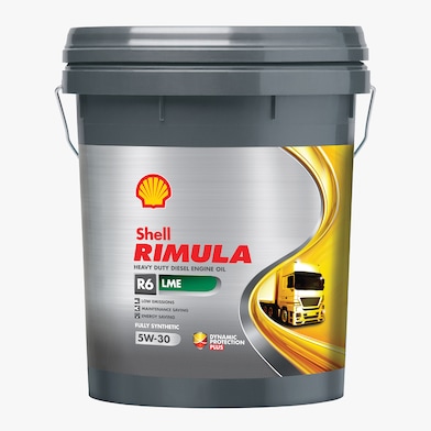 alt="Heavy-duty diesel engine oils, Shell Rimula - R6 LME 5W 30"