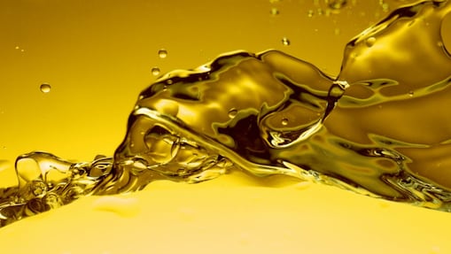 Splash of lubricant
