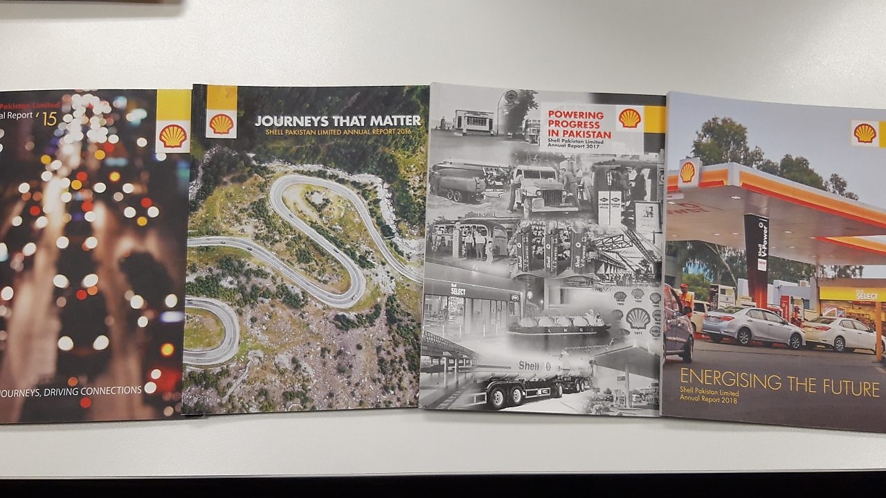 Annual report publication