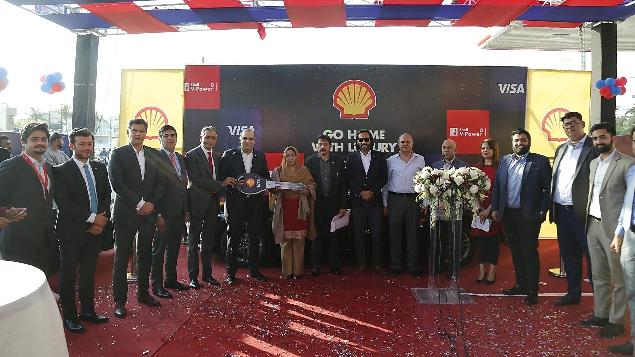 A special celebration with the grand winner