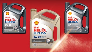Shell Helix Fully Synthetic Motor Oils range
