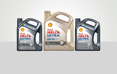 Shell Helix Fully Synthetic Motor Oils range