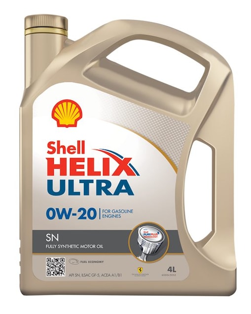 Packshot of Shell Helix Ultra SN 0W 20