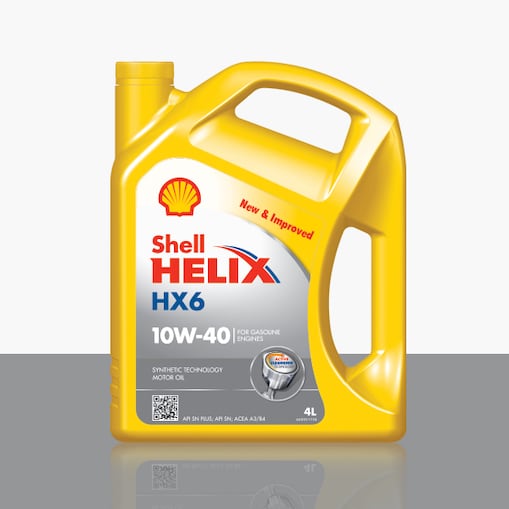 Shell HX6 SN plus with synthetic technology