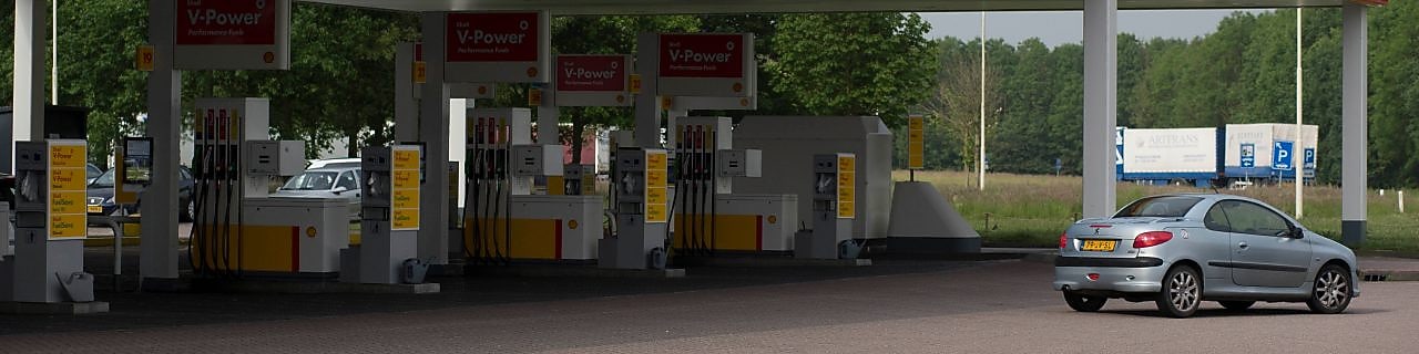 Shell fuel station