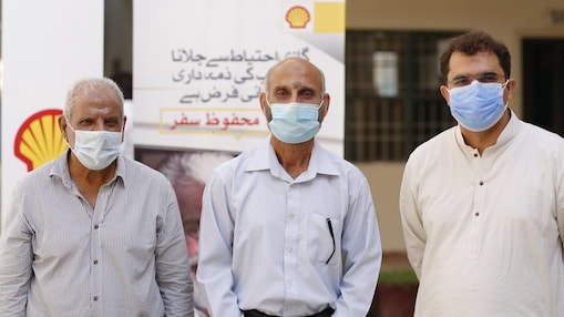 Speakers in defensive driving sessin